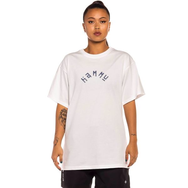 Camiseta Unisex Grimey X Space Hammu - White | Spring 22