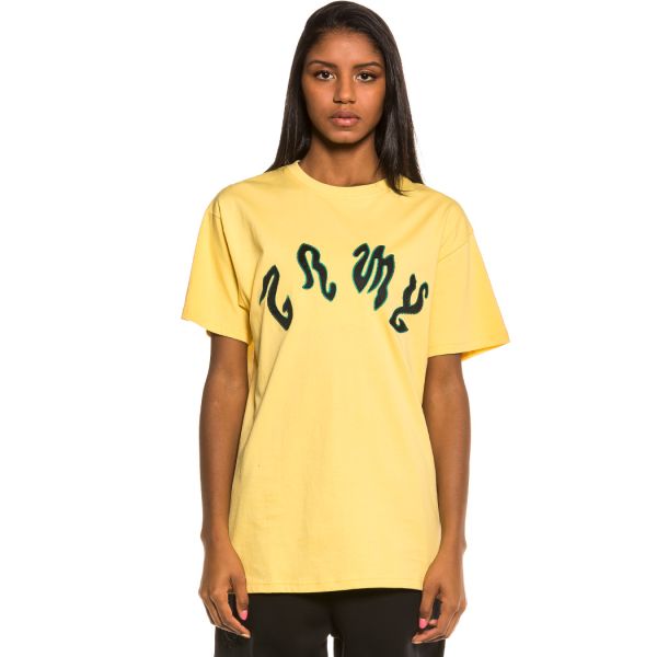 Camiseta Unisex Grimey Yoga Fire FW20 Yellow